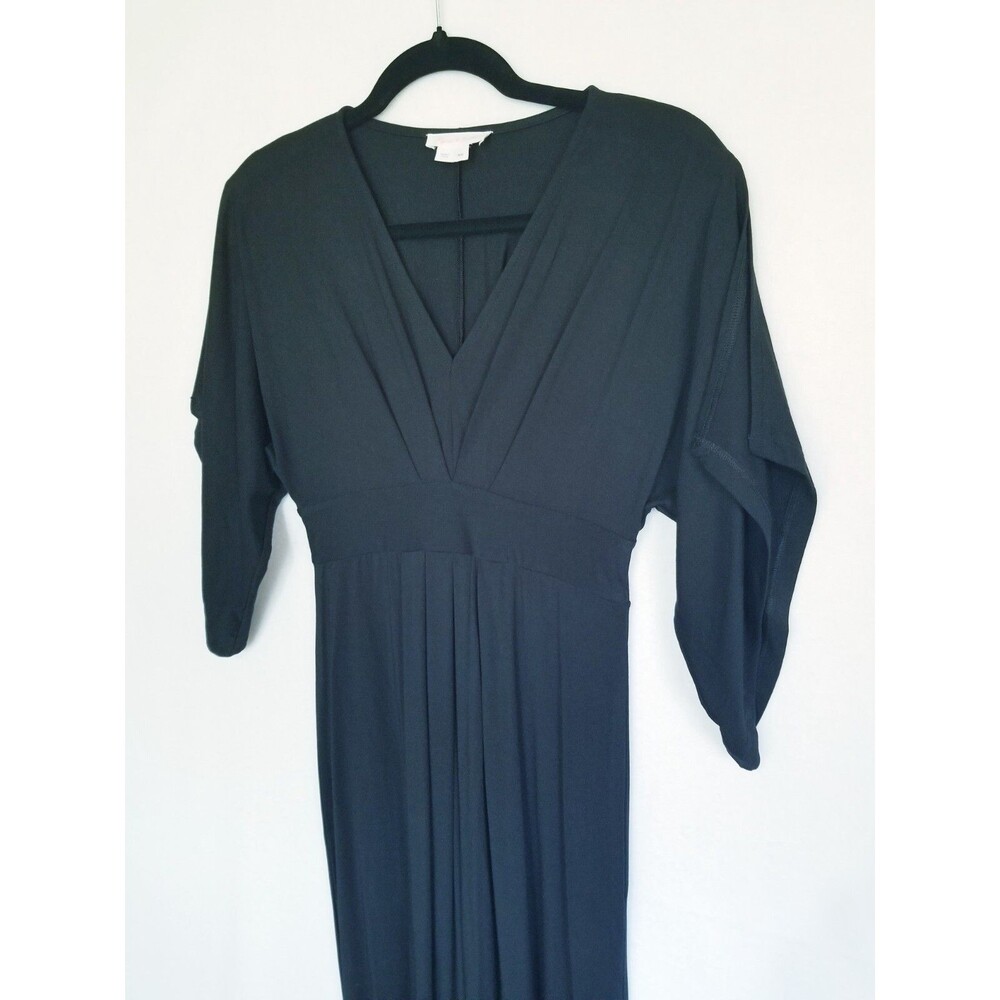 Ingrid & Isabel Navy Flutter Short Sleeve Maxi Ma… - image 4